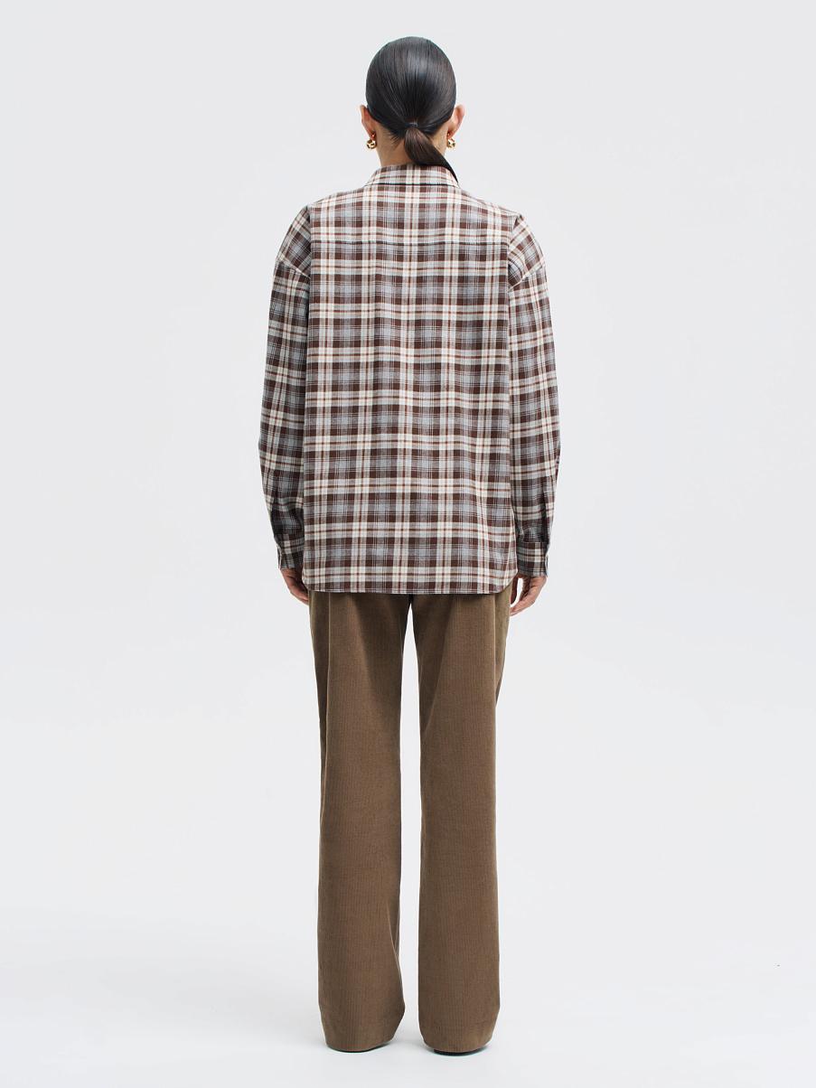 Рубашка в клетку