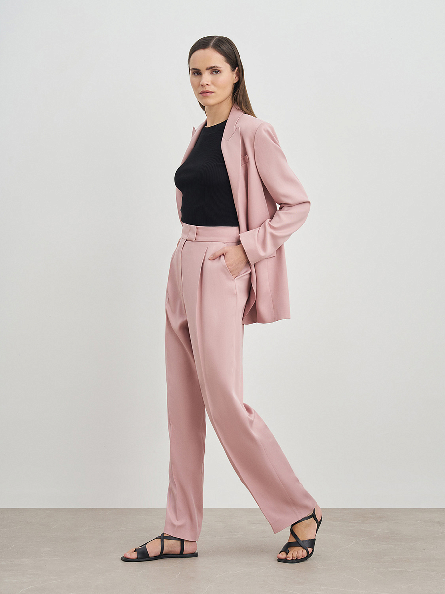 Прямые брюки со стрелками