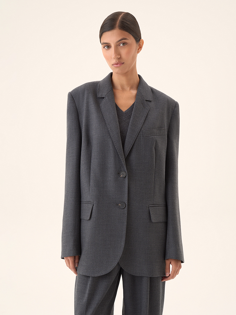 Однобортный жакет 