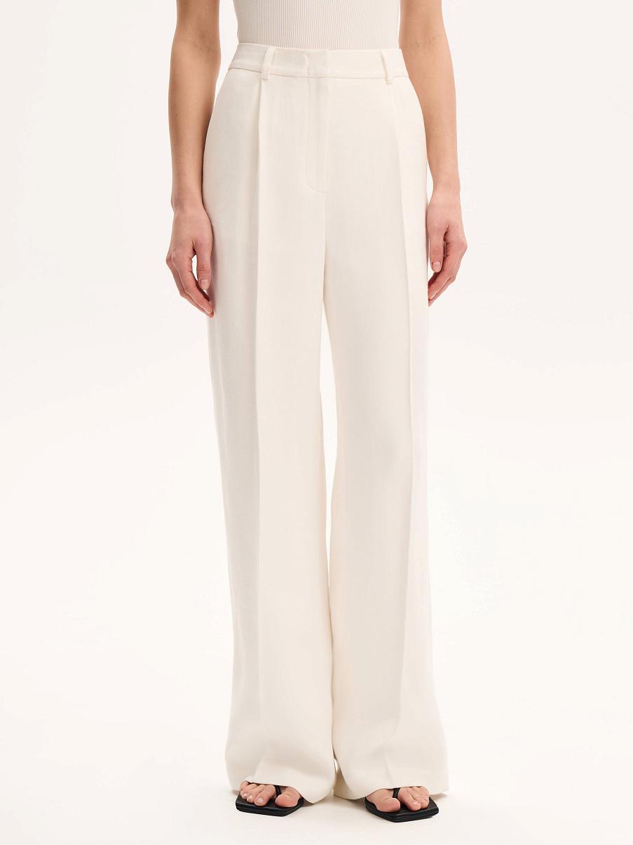 Брюки изо льна Manteco Bellavita