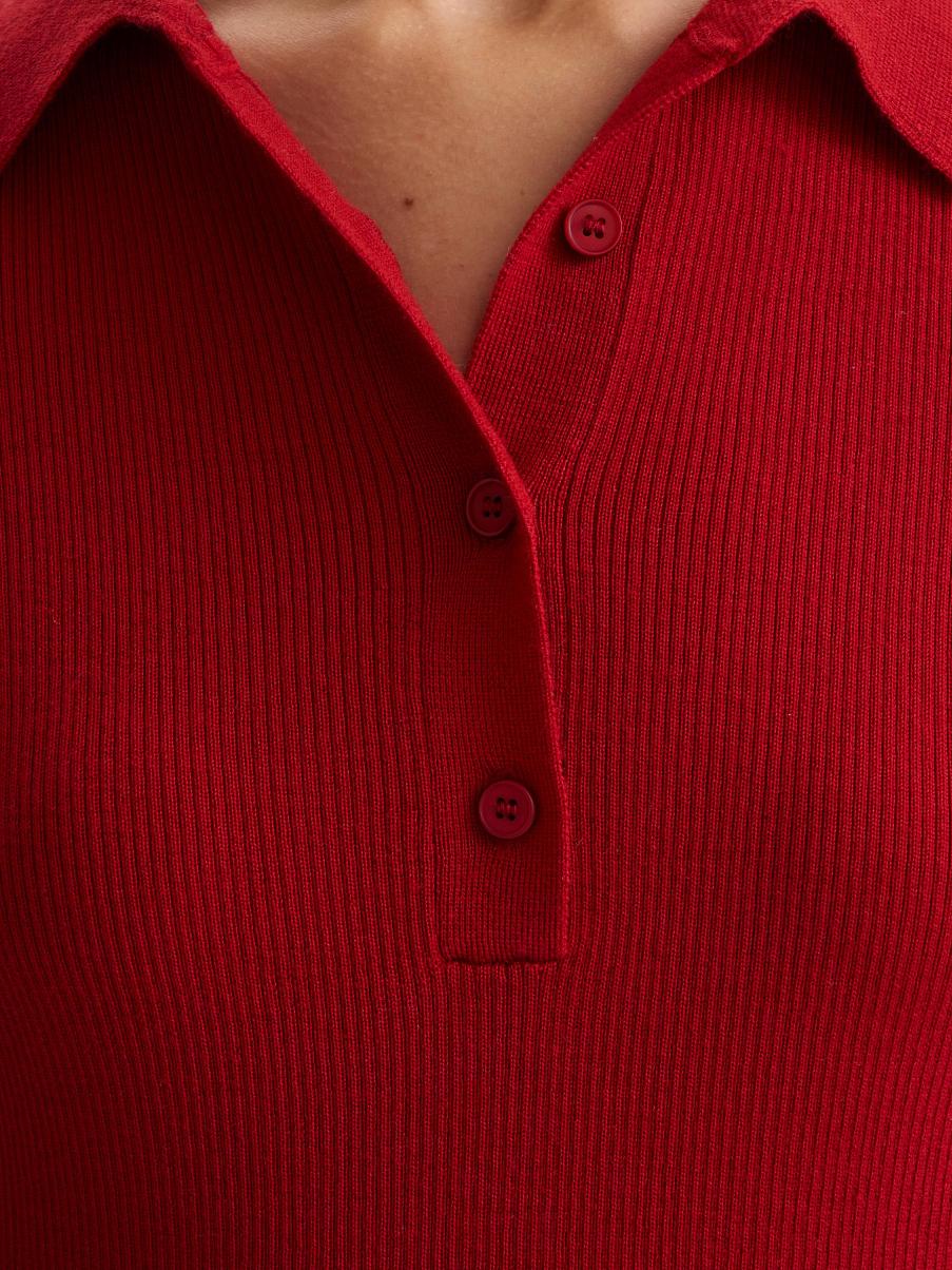 Поло с длинным рукавом 