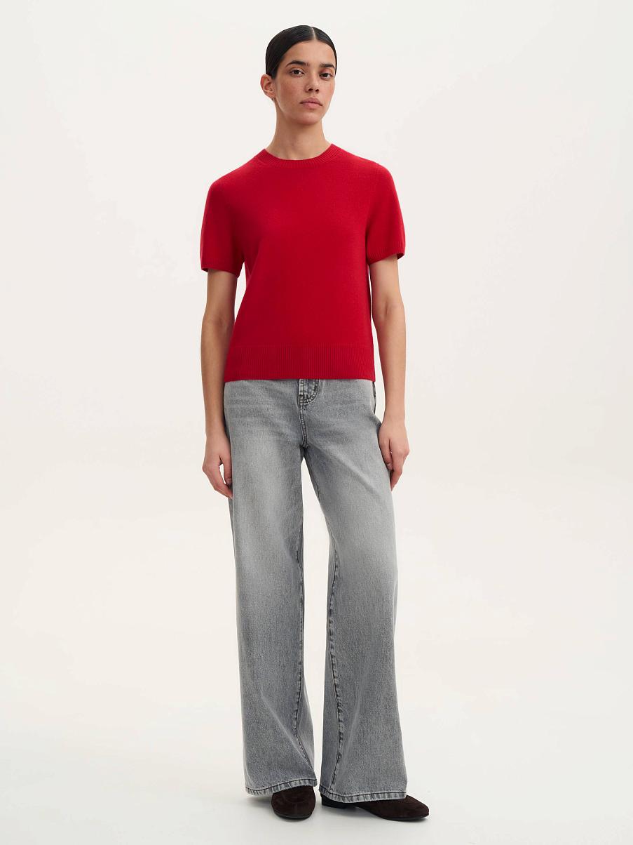 Топ из кашемира и шерсти мериноса