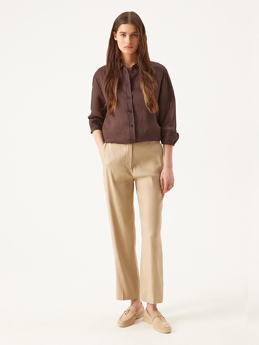 Лоферы из замши