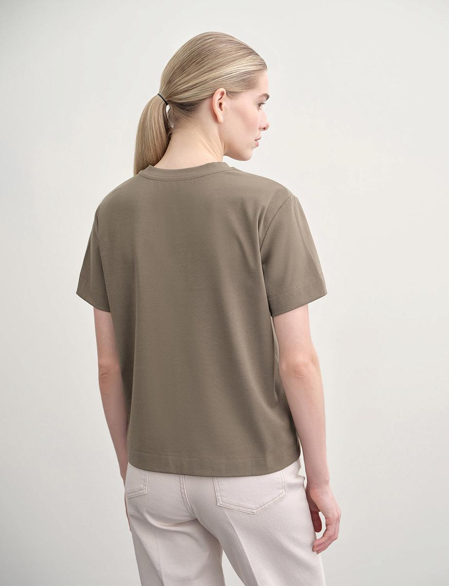 Футболка прямого кроя