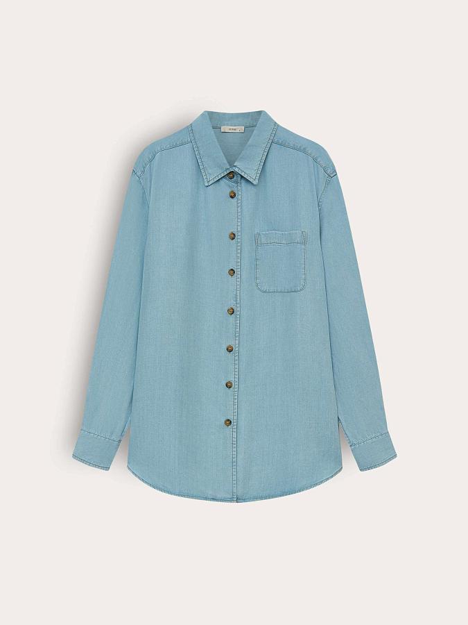 LSTR-102043 Рубашка (синий, XS)