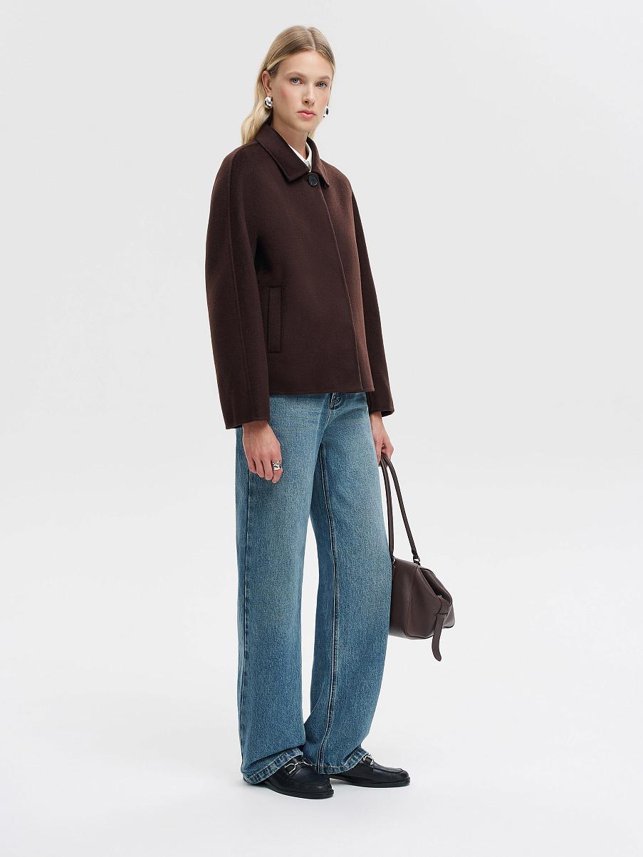 Полупальто из шерсти