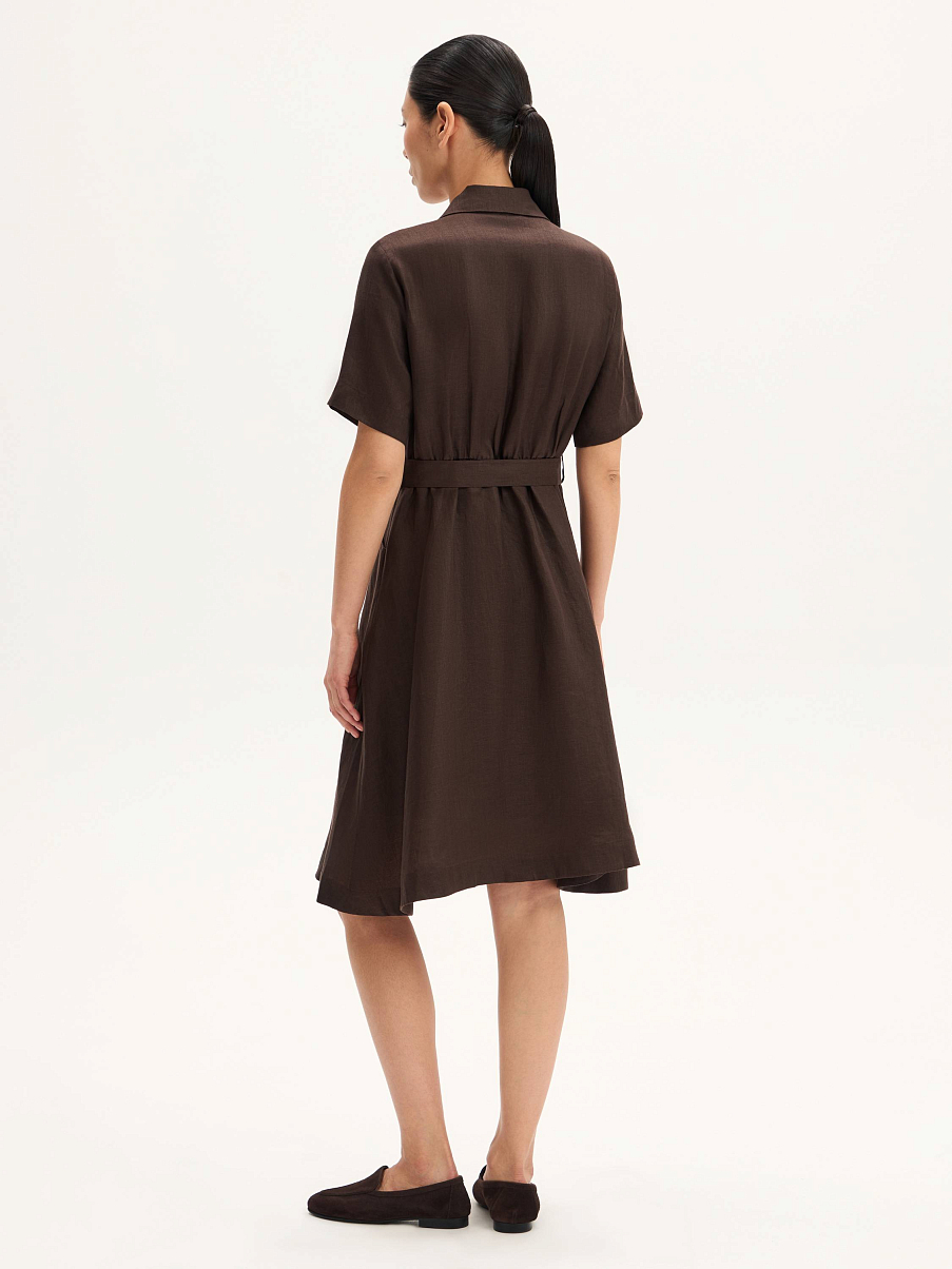 Платье льняное