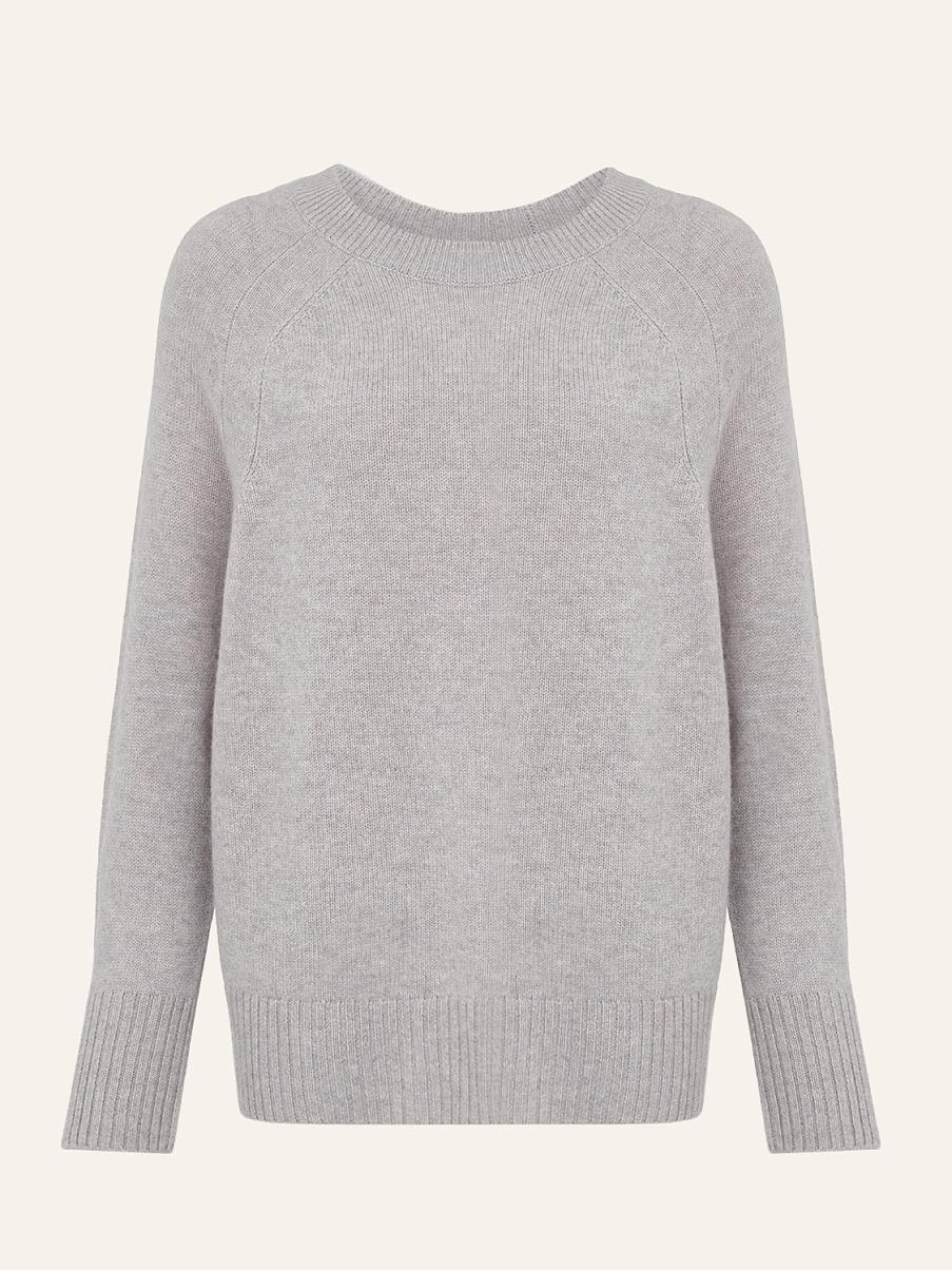 Оверсайз джемпер из кашемира и шерсти