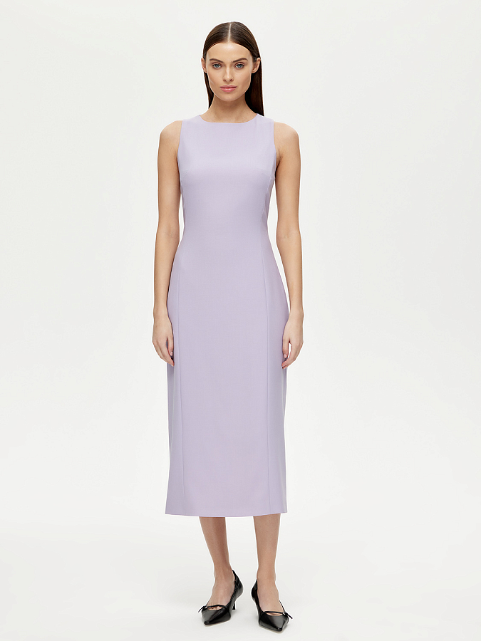 LSTR-022171 Платье (сиреневый, S)