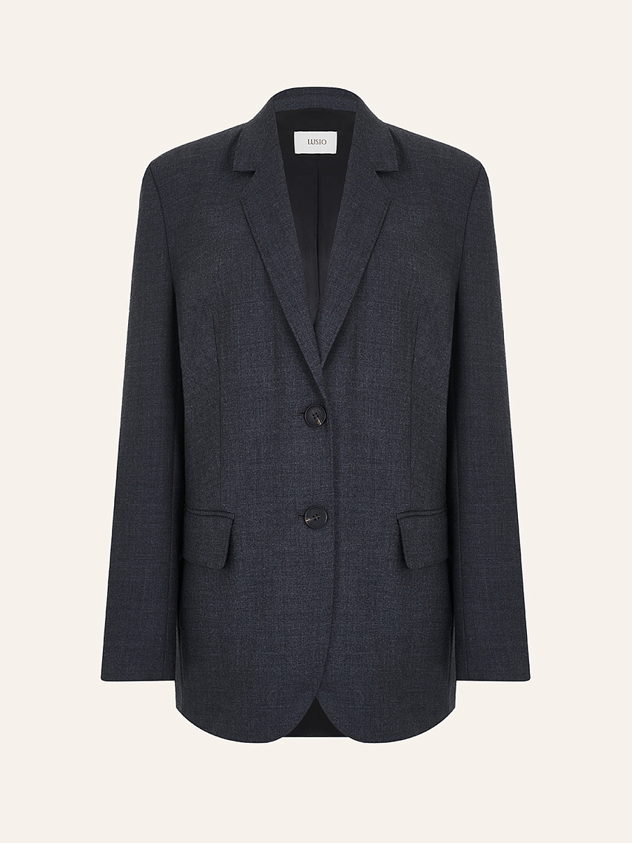 Однобортный жакет 