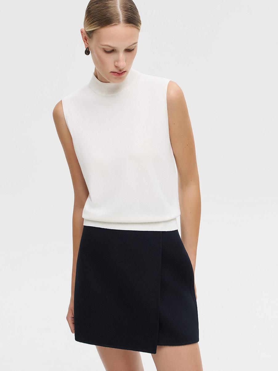 Водолазка из мериноса с шелком