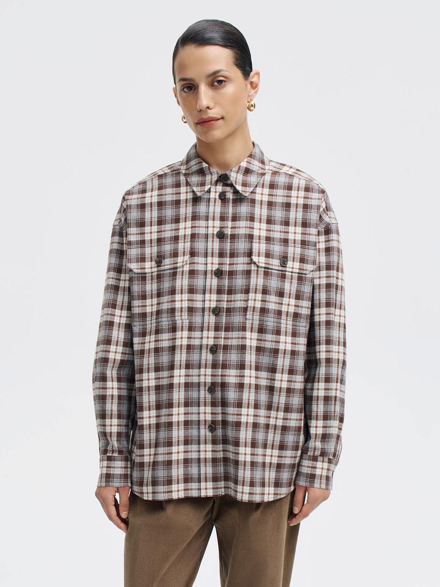 Рубашка в клетку