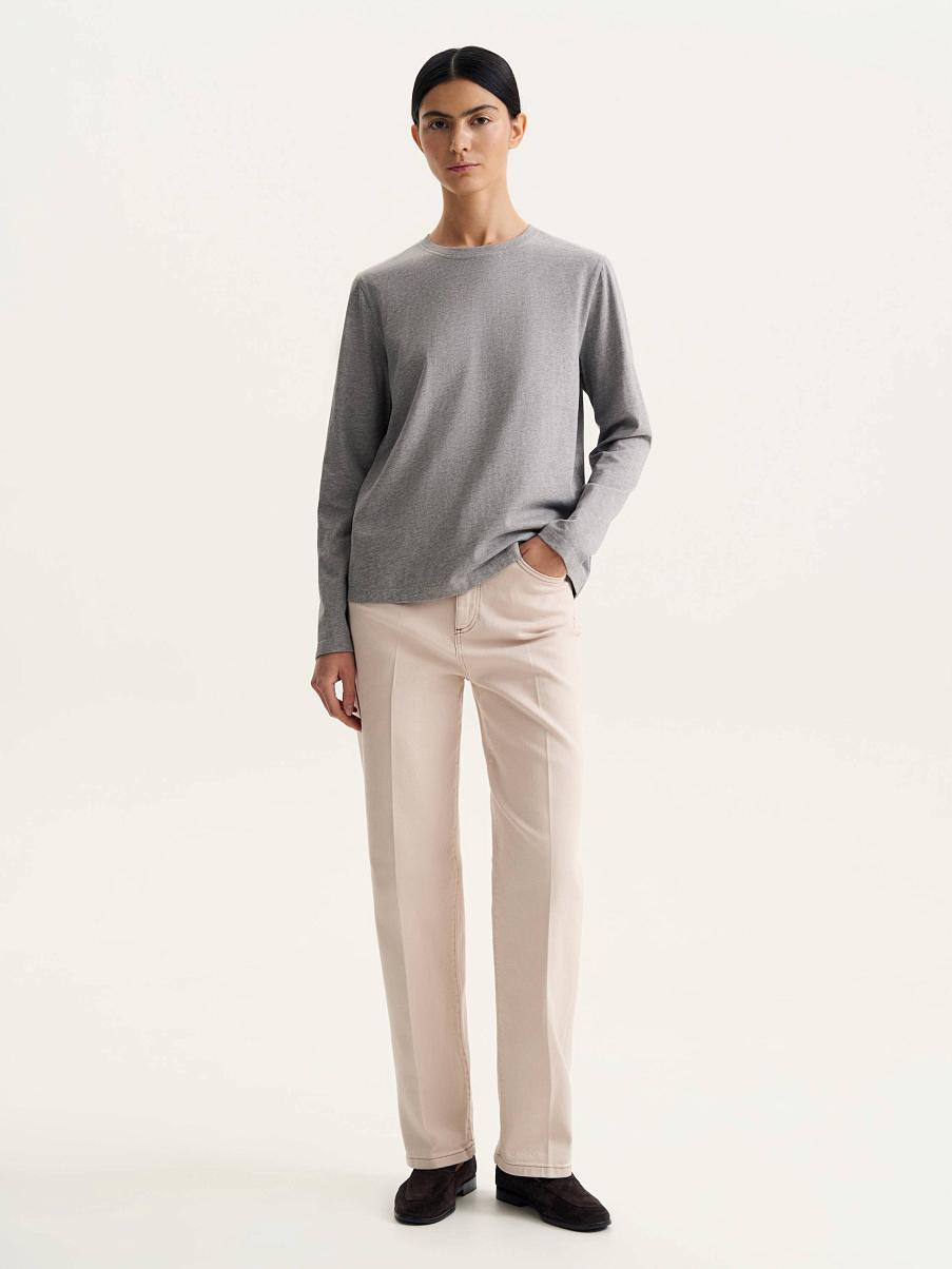 Лонгслив из хлопка