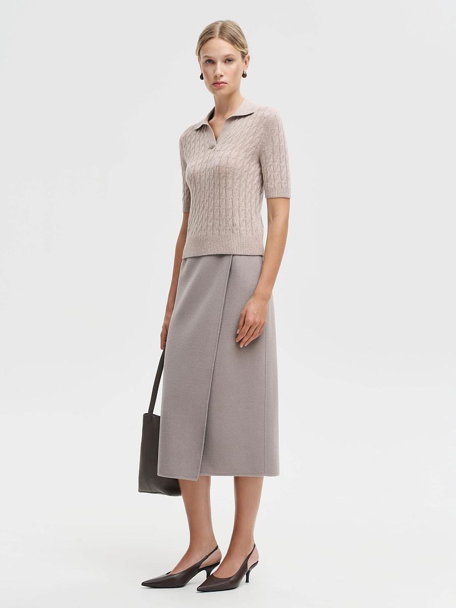 Топ из мериноса и кашемира