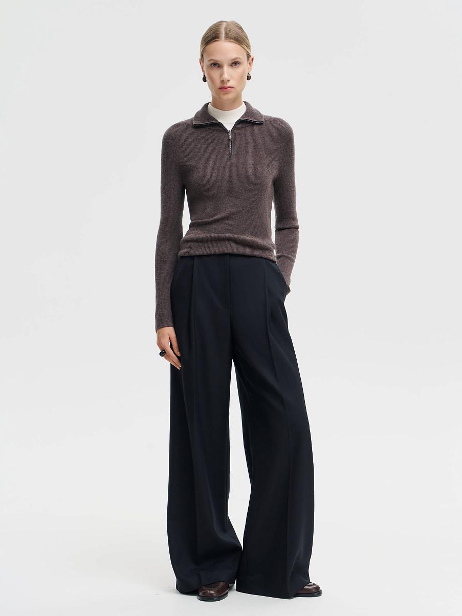 Джемпер-поло из мериноса