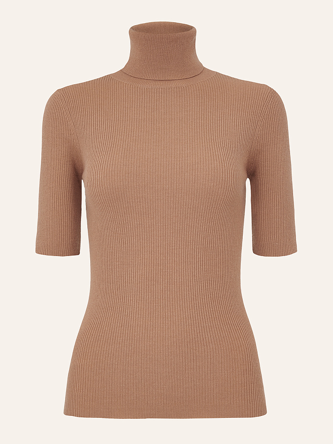 LWWS-612009 Водолазка трикотажная (песочный, XS)