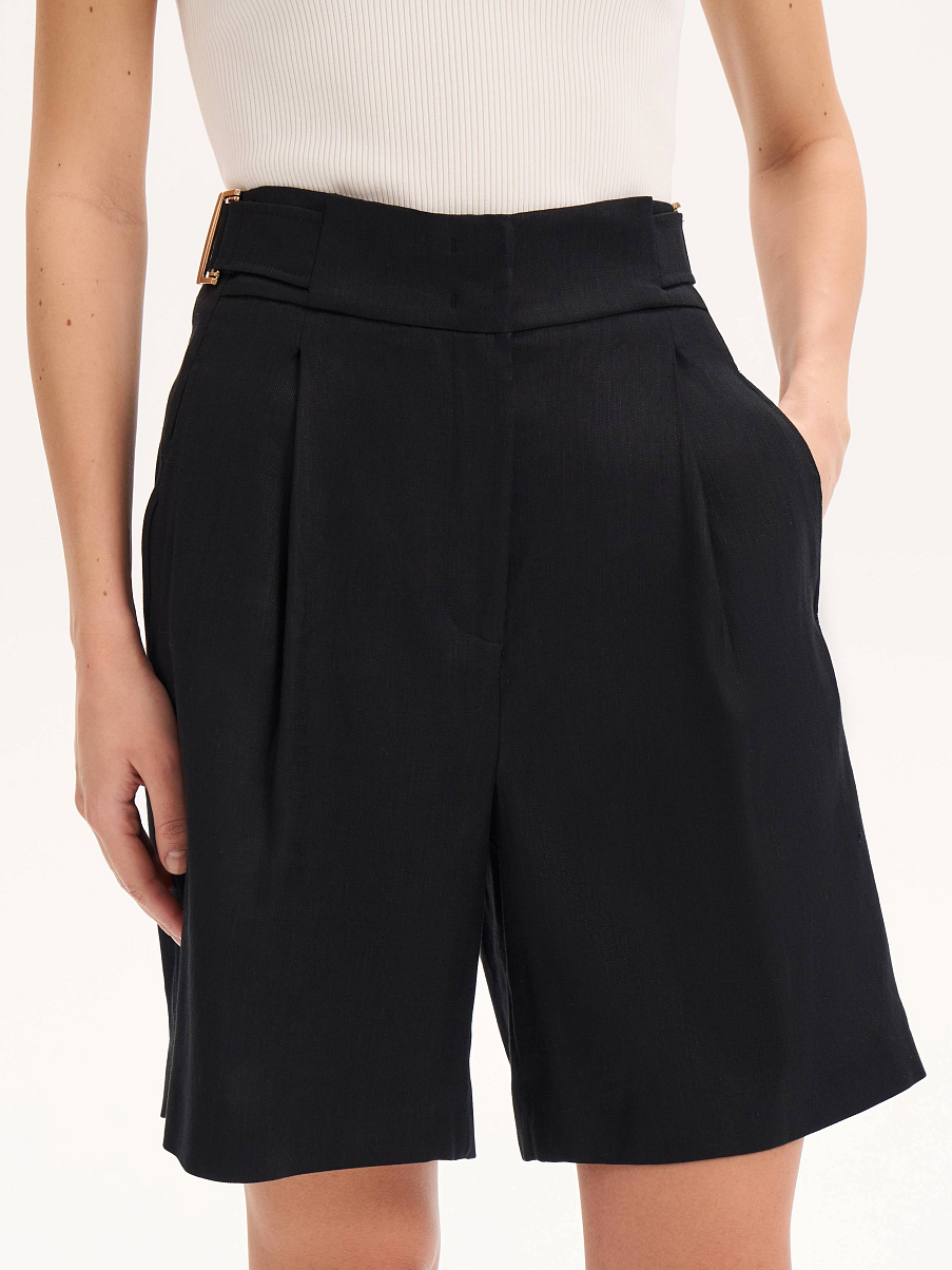 Шорты льняные