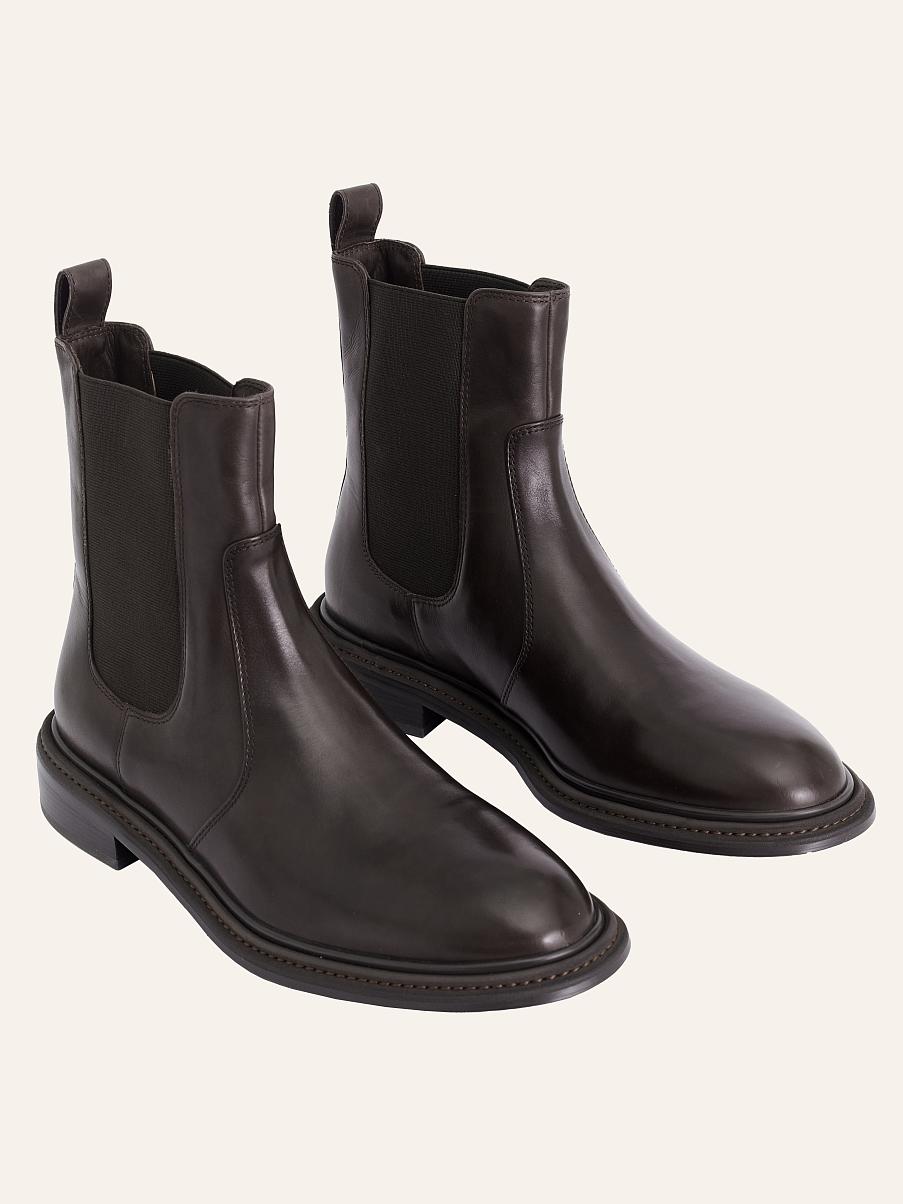 Полусапоги из натуральной кожи