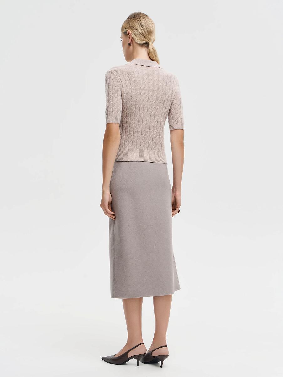 Топ из мериноса и кашемира