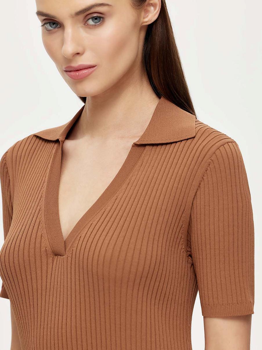 Трикотажное платье-лапша