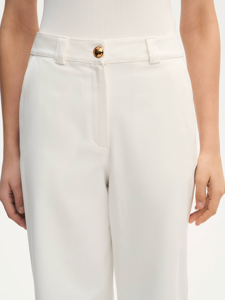 Джинсы из хлопка