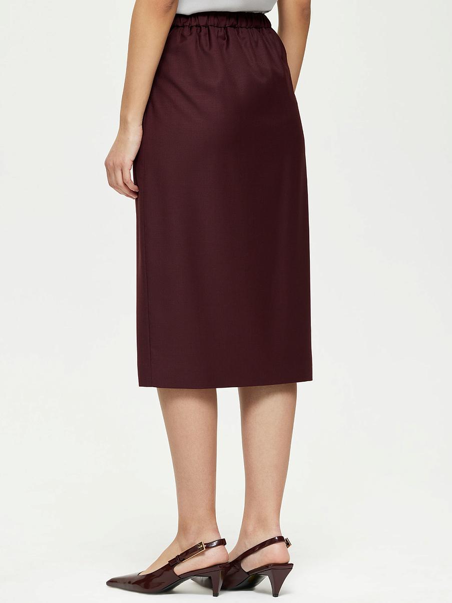 Юбка-карандаш с шерстью