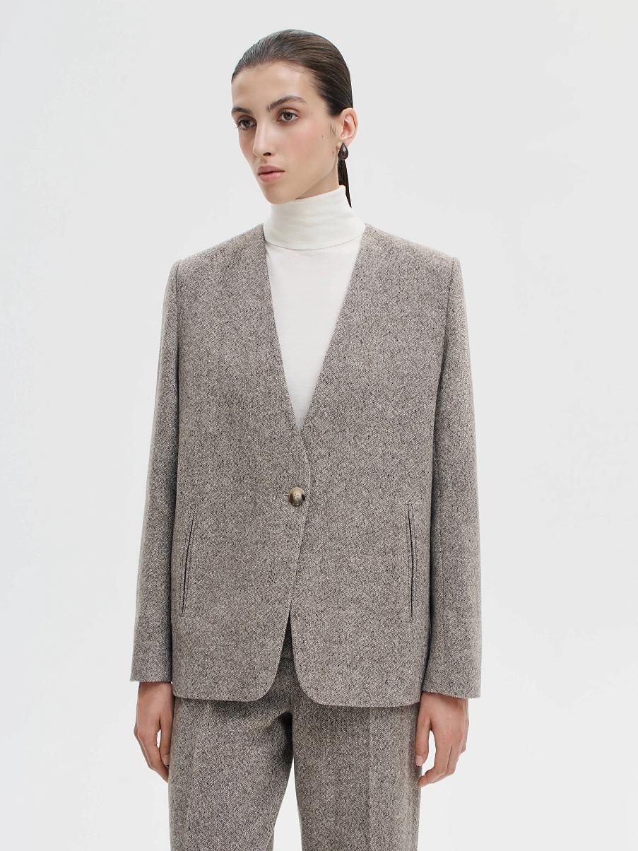 Жакет прямой