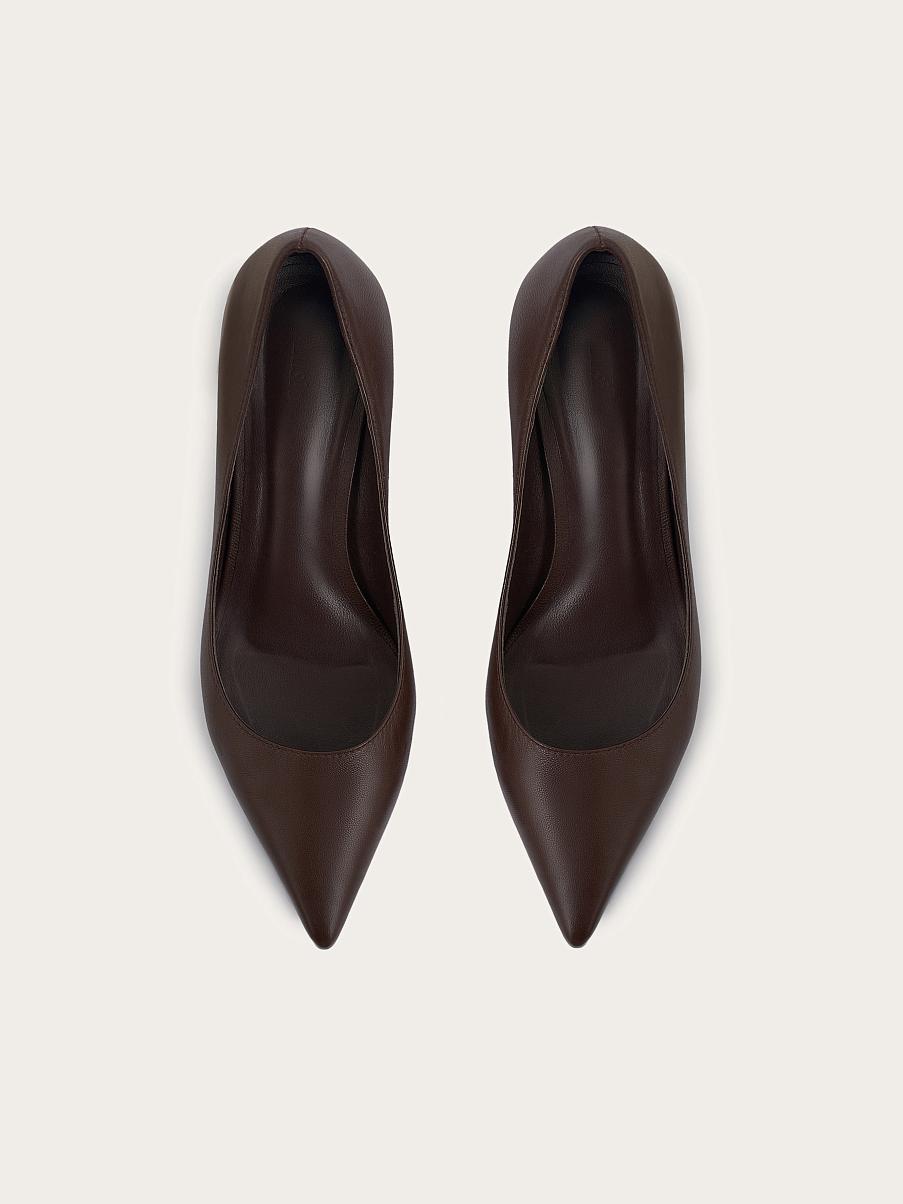 Лодочки из кожи