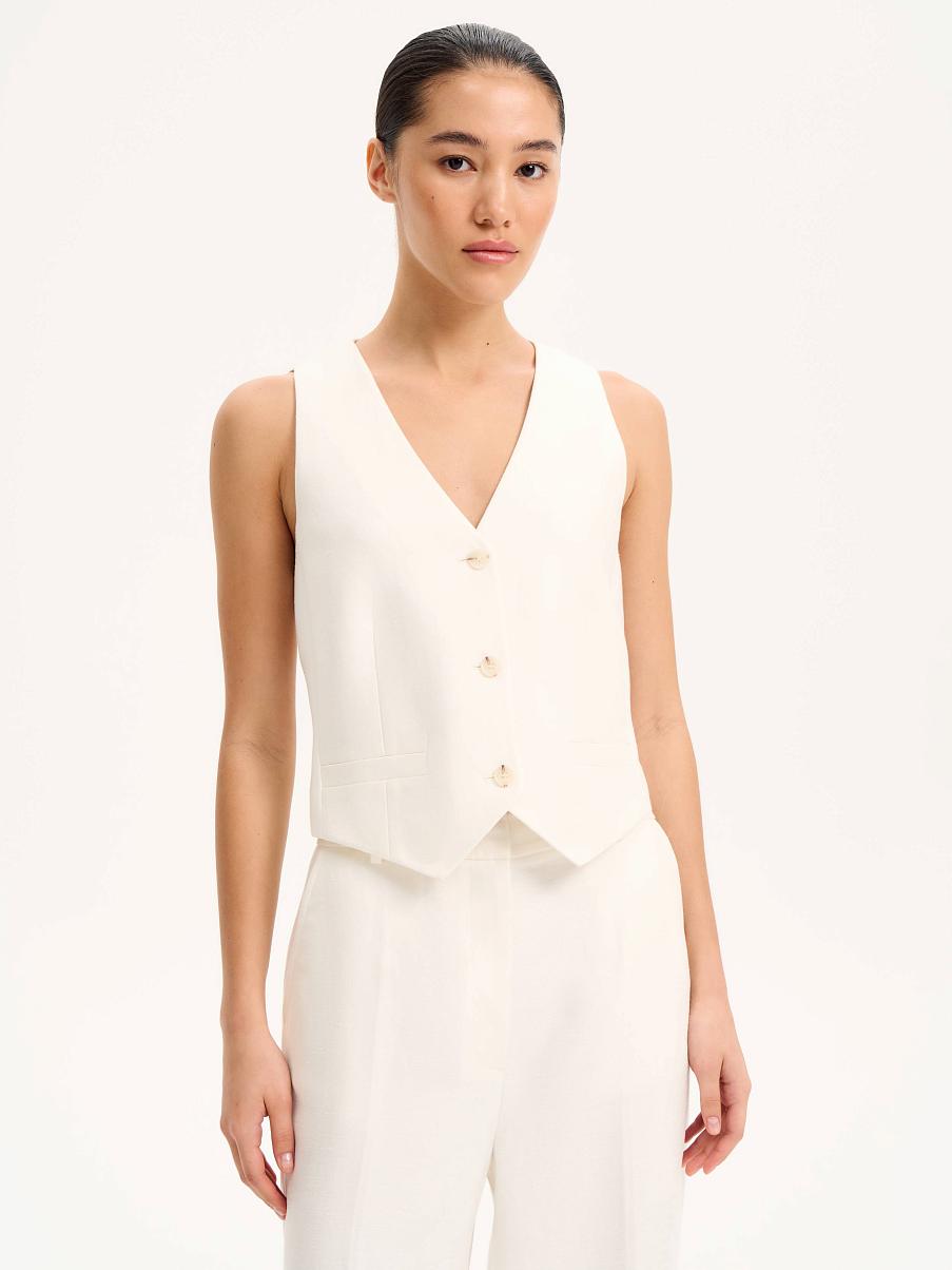 Жилетка льняная