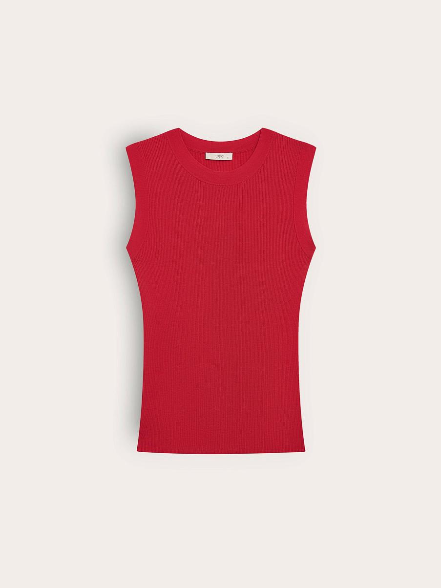 Топ с шелком