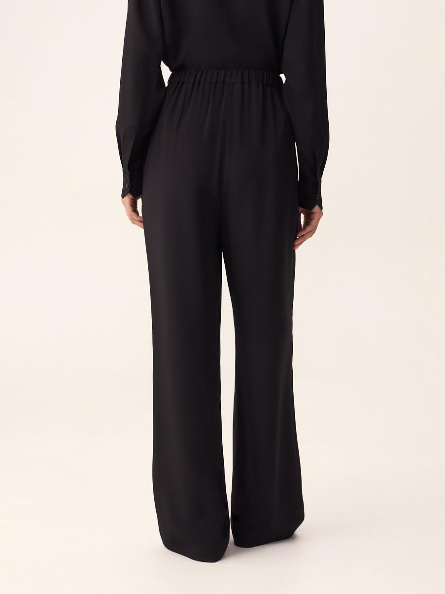 Брюки из шелка