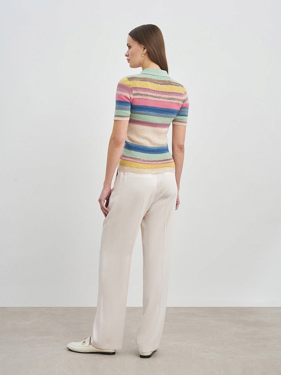 Прямые брюки со стрелками