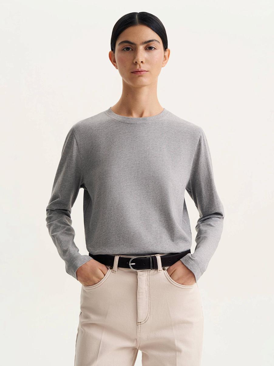 Лонгслив из хлопка