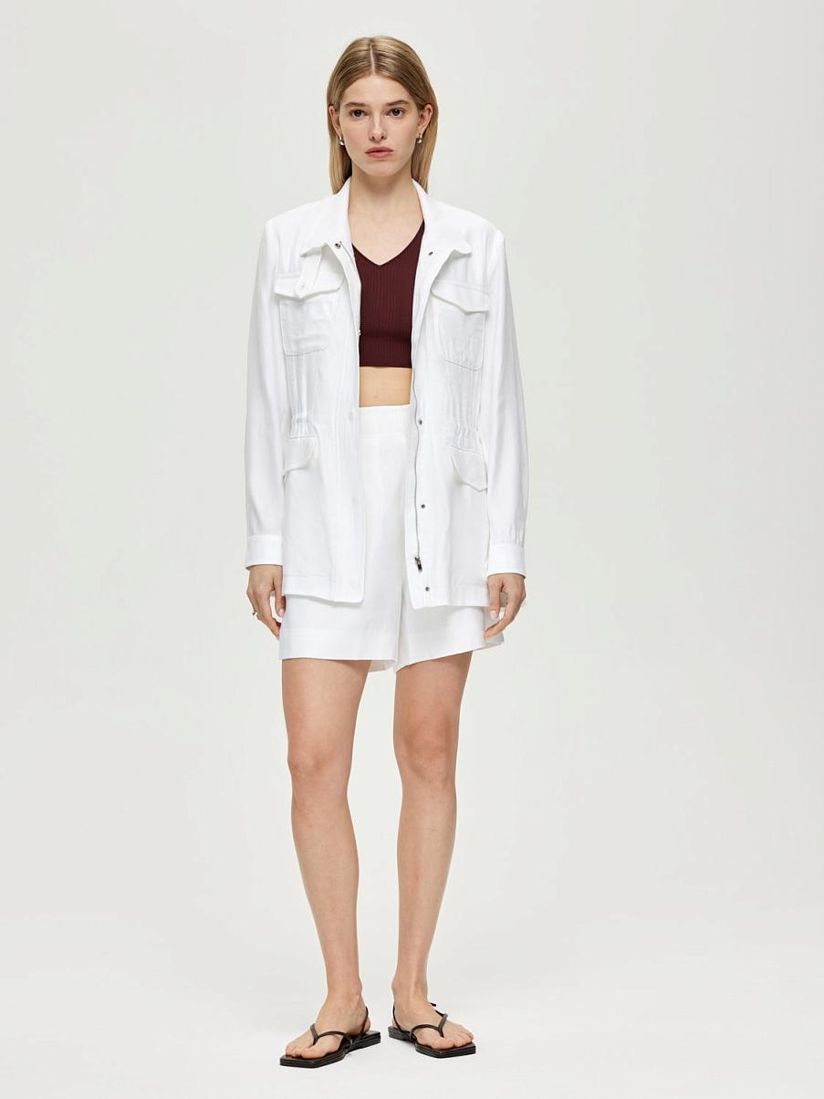 Летняя куртка изо льна