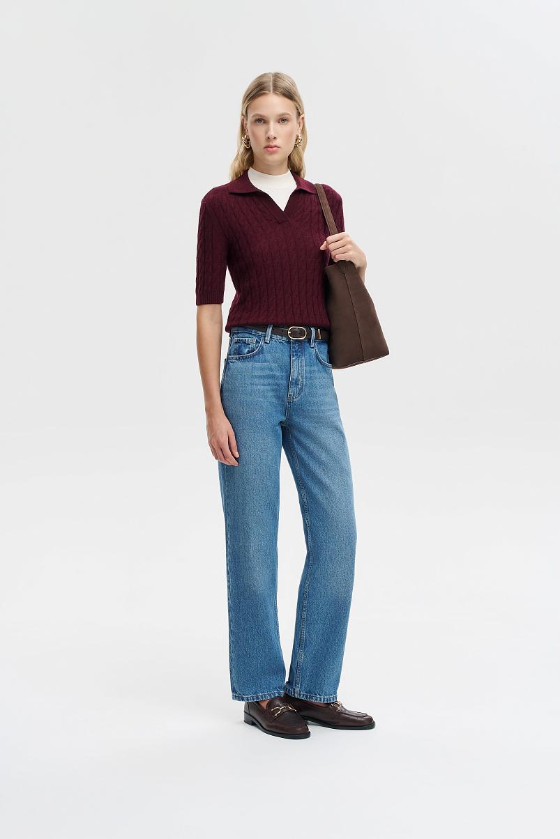 Топ из мериноса и кашемира