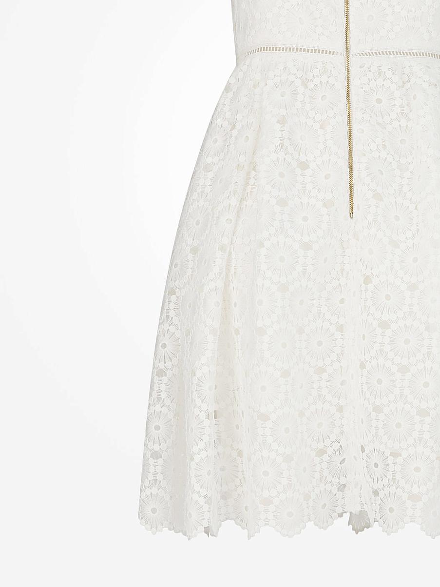 Сарафан мини с кружевом