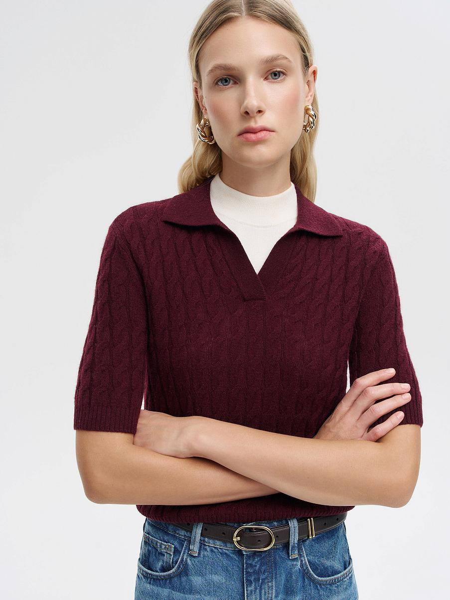 Топ из мериноса и кашемира