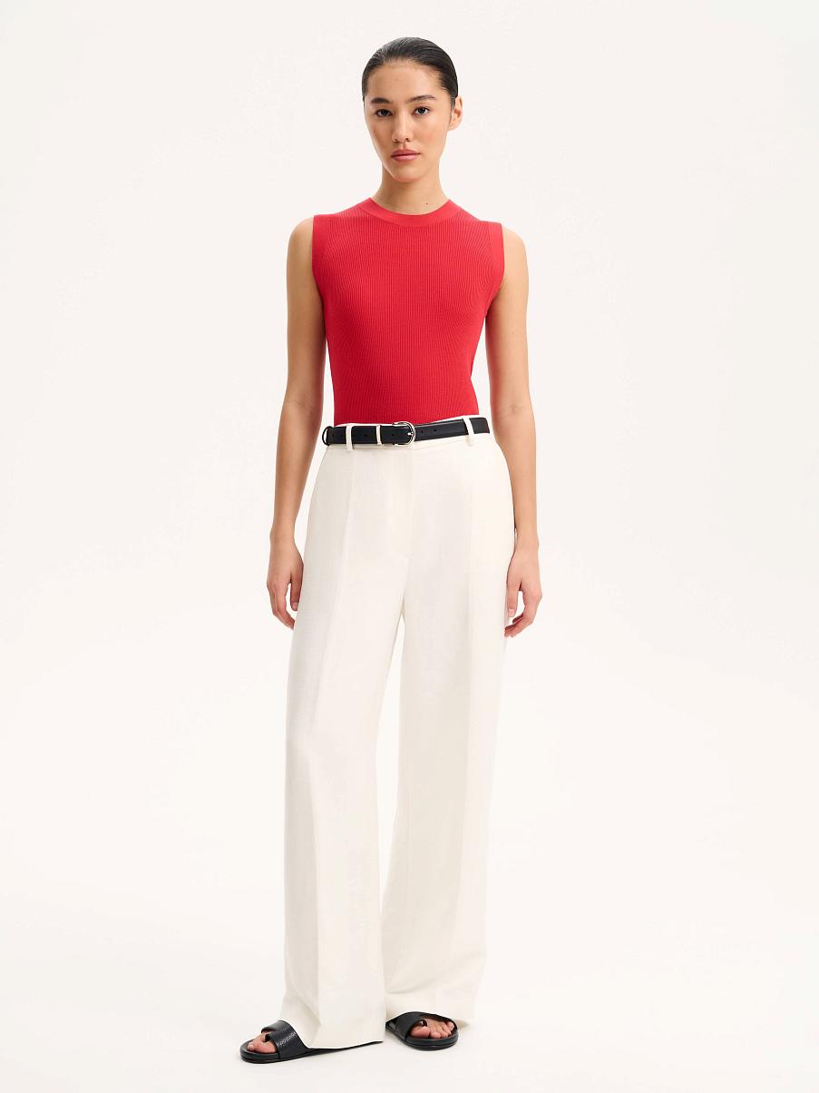 Топ с шелком