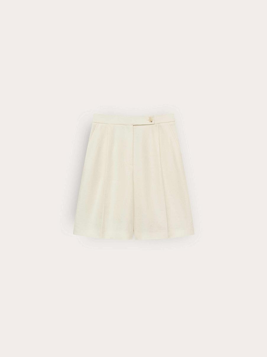 Шорты льняные