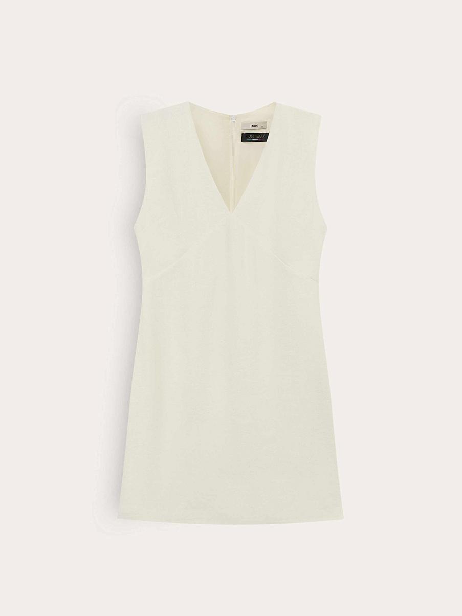 Платье изо льна Manteco Bellavita