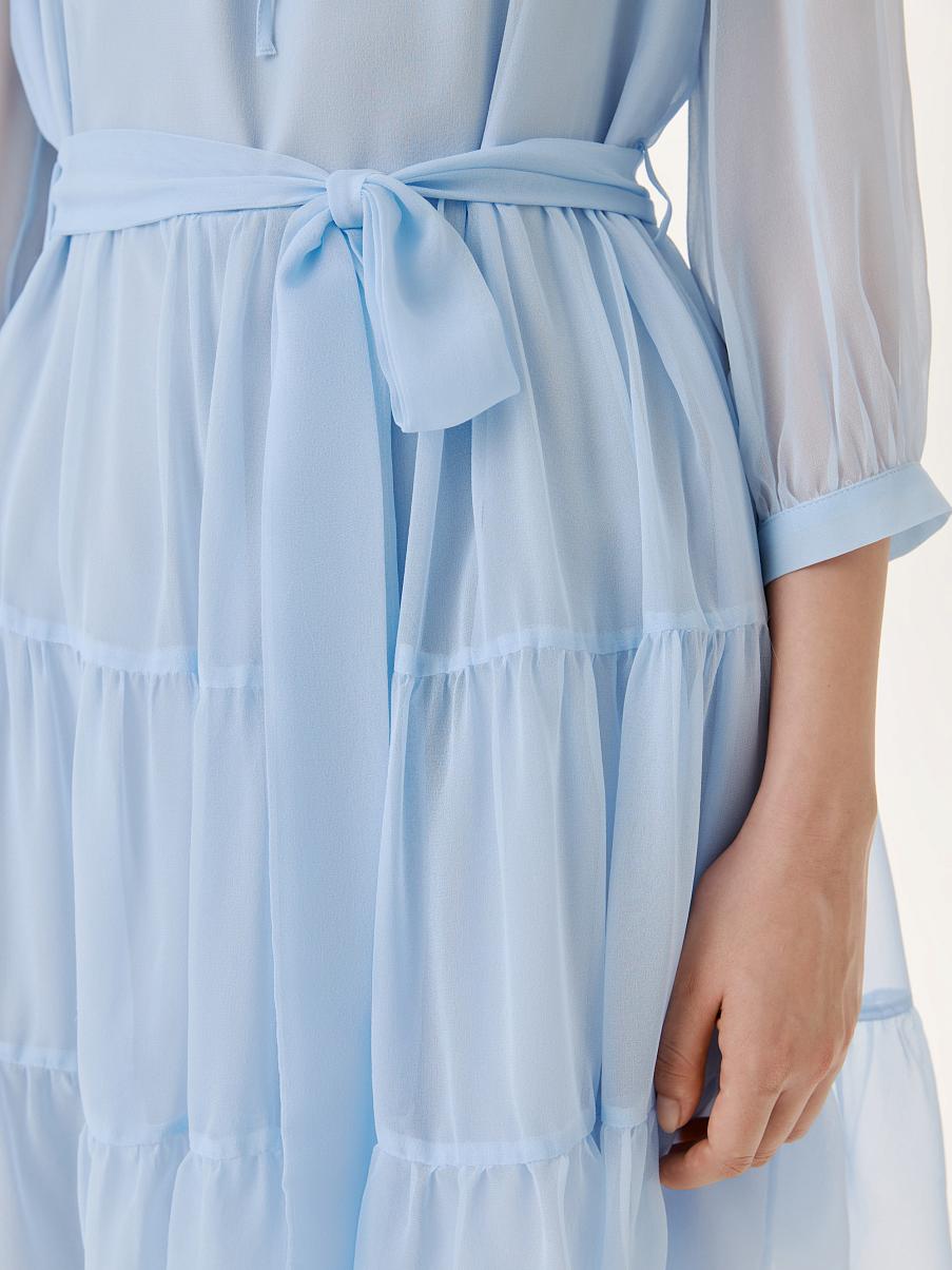 Шелковое платье мини