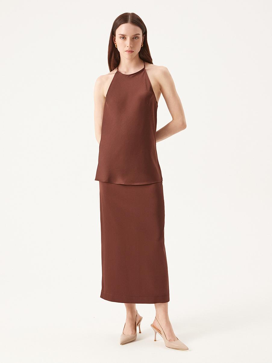 Юбка прямого кроя