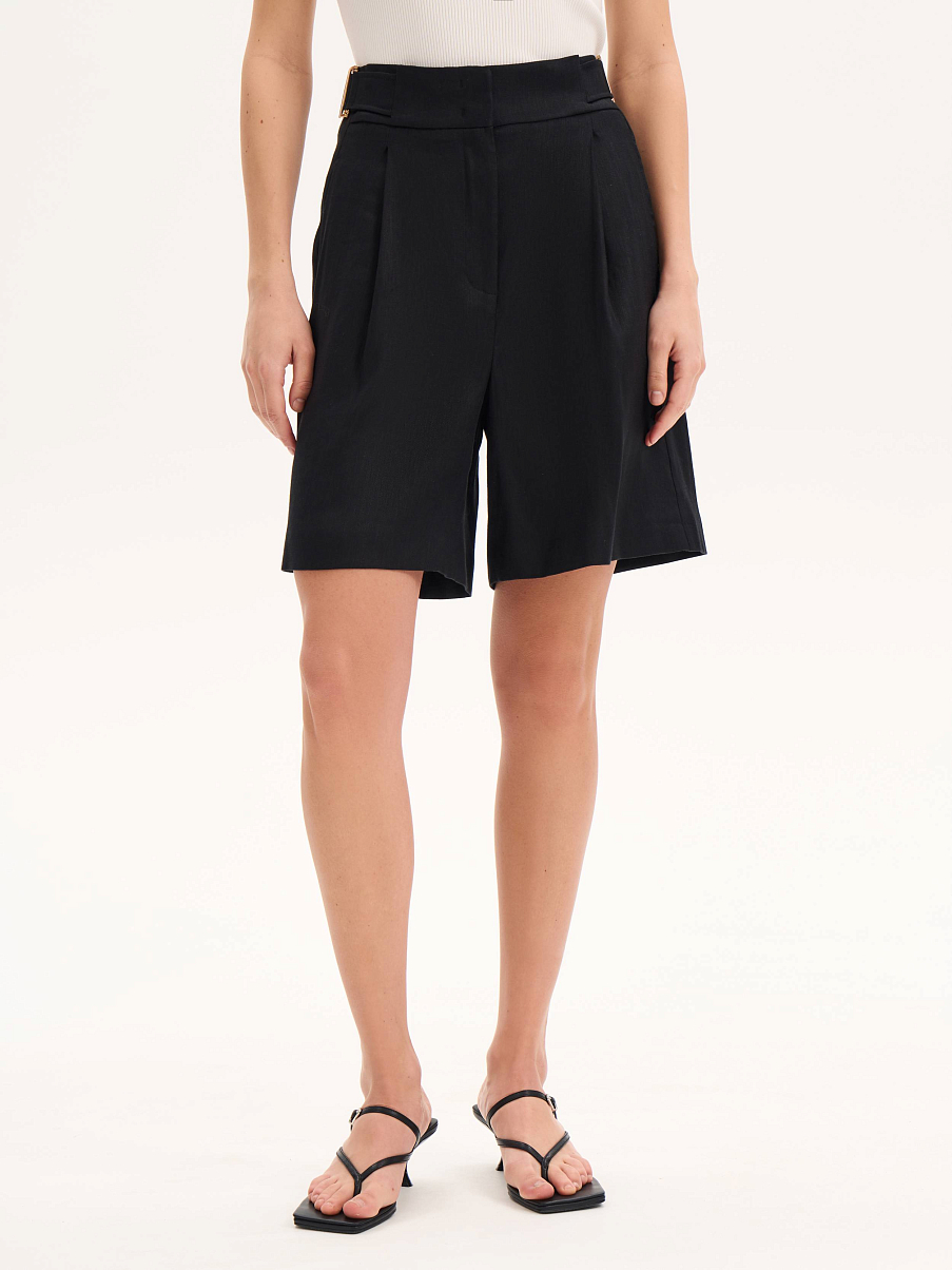 Шорты льняные