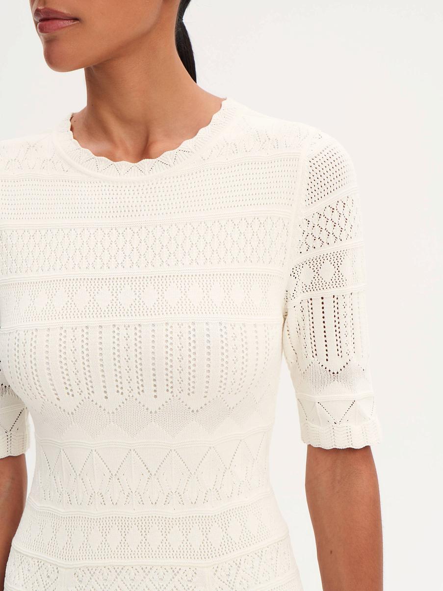 Платье трикотажное миди