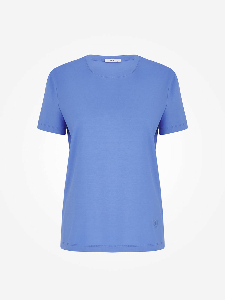 Хлопковая футболка оверсайз