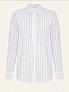 Хлопковая рубашка в полоску