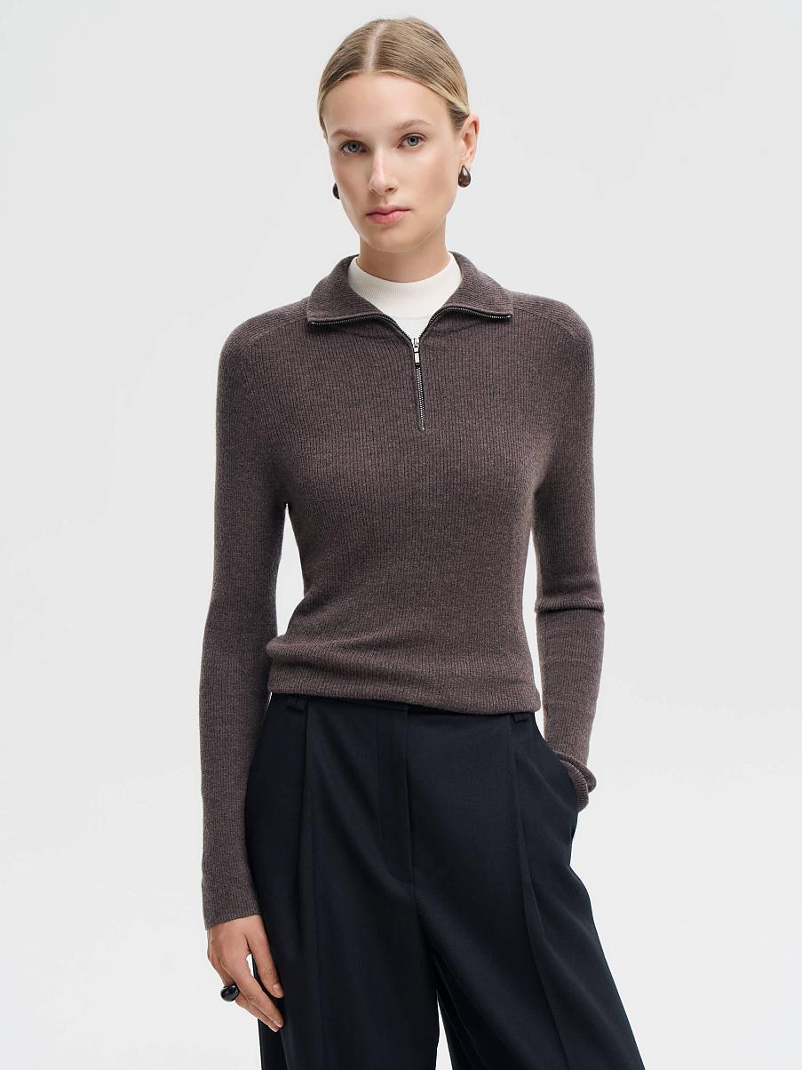 Джемпер-поло из мериноса