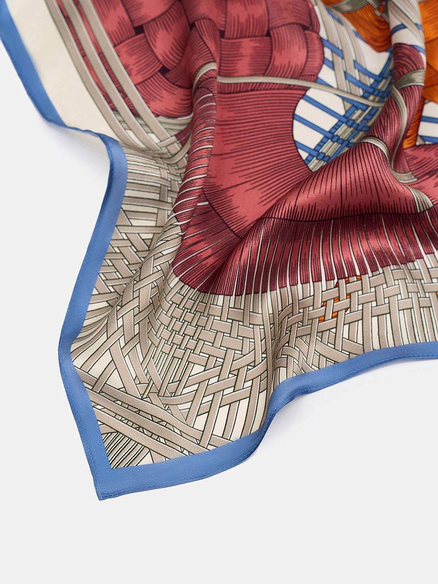 Платок из натурального шелка