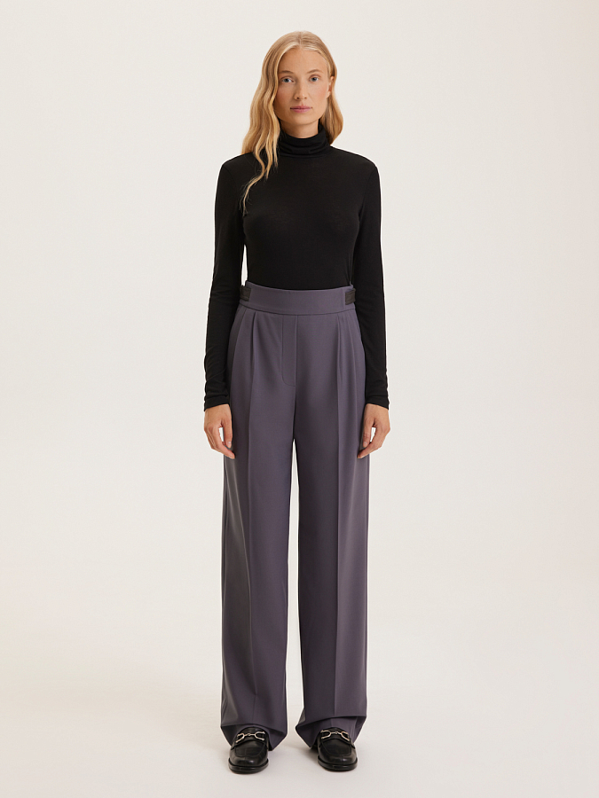 LSWF-132005 Брюки (темно-серый, L)