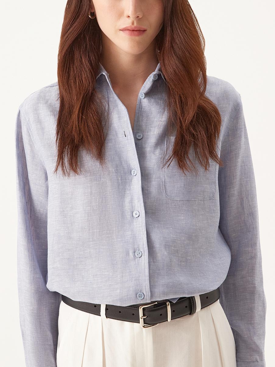 Рубашка изо льна